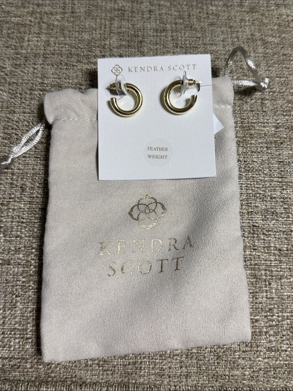 Kendra Scott Gold Small Hoop Earrings